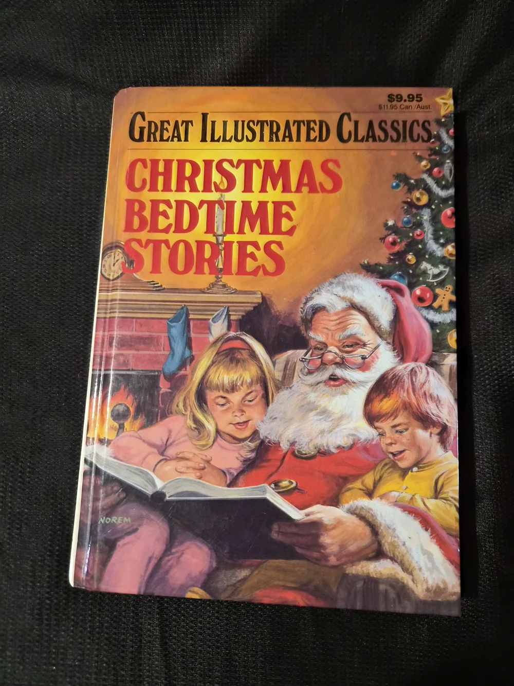 Christmas Bedtime Stories - Illustrated Holiday Children's Book (White)